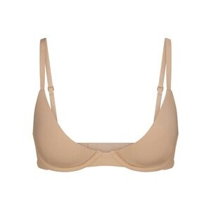 SKIMS Fits Everybody Plunge Bra (clay)